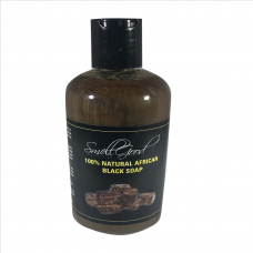 SmellGood - African Black Soap Liquid, 8oz Bottle, Scented